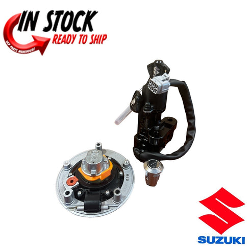 SUZUKI IGNTION LOCK SET 2 KEYS 2020-2024 GSX-R1000 OEM GENUINE 37101-17891